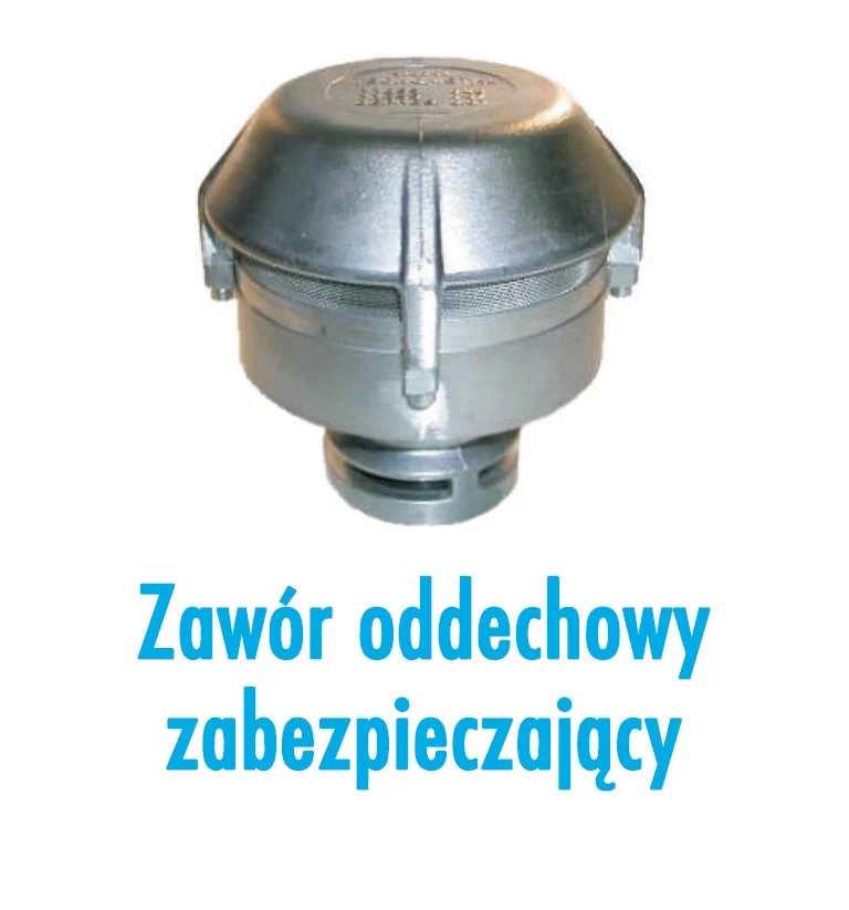 Zawór oddechowy zabezpieczający