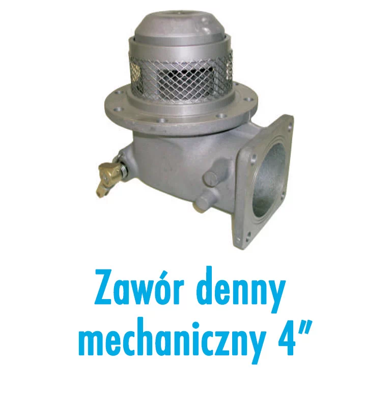 Zawór denny mechaniczny 4"