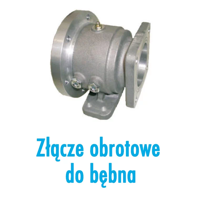 Złącze obrotowe do bębna